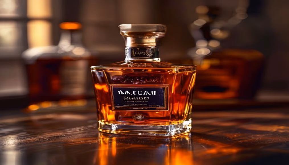 macallan fine and rare 1926 in luxury editorial photography
