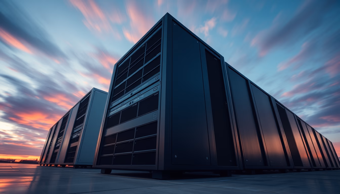 mainframe computer ibm in editorial style