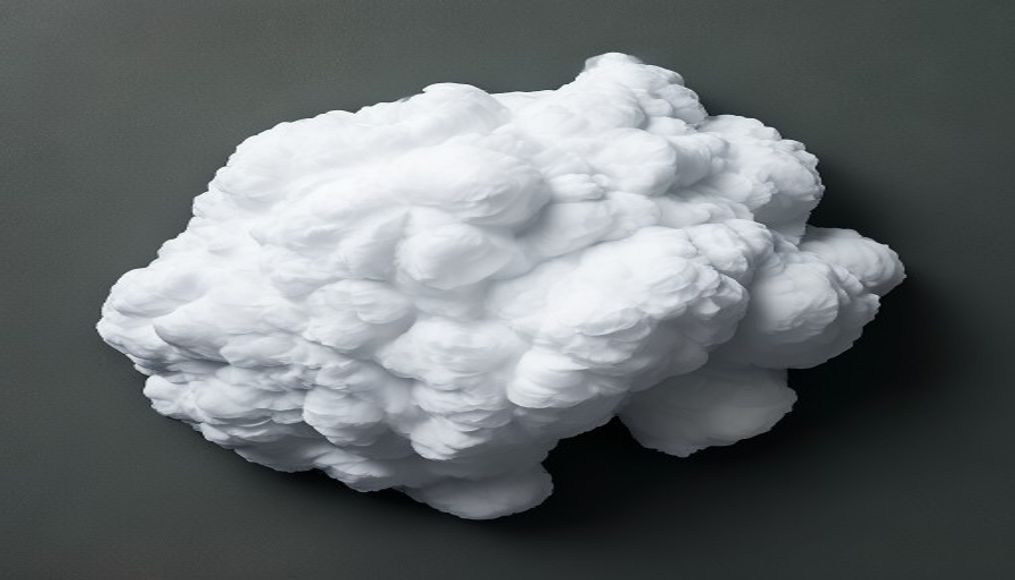 mammatus cloud bottoms in editorial style