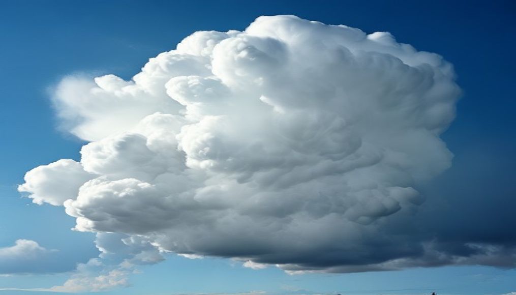mammatus clouds rare in editorial style