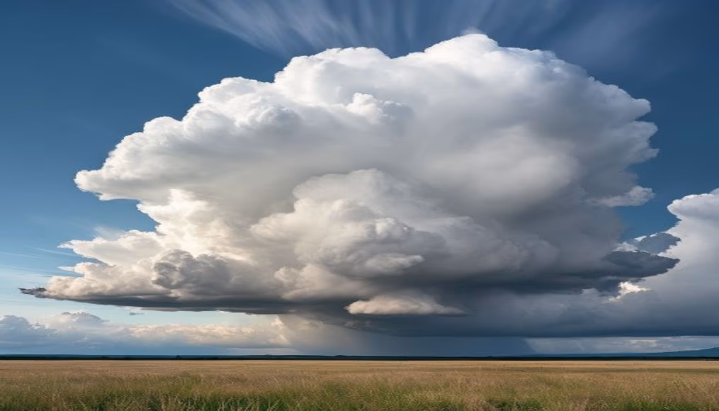 mammatus clouds rare in editorial style
