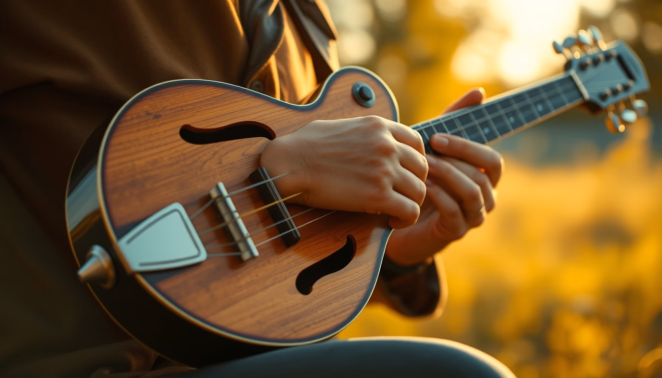 mandolin antique wooden in editorial style