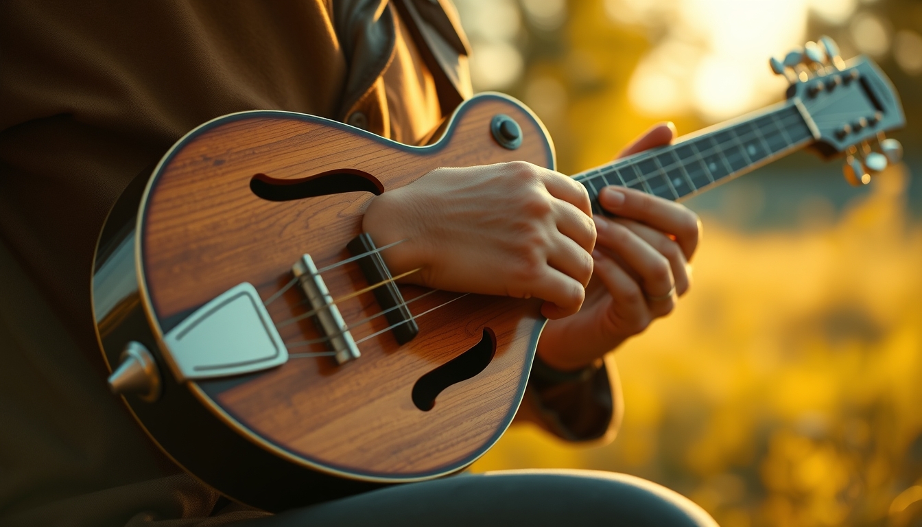 mandolin antique wooden in editorial style