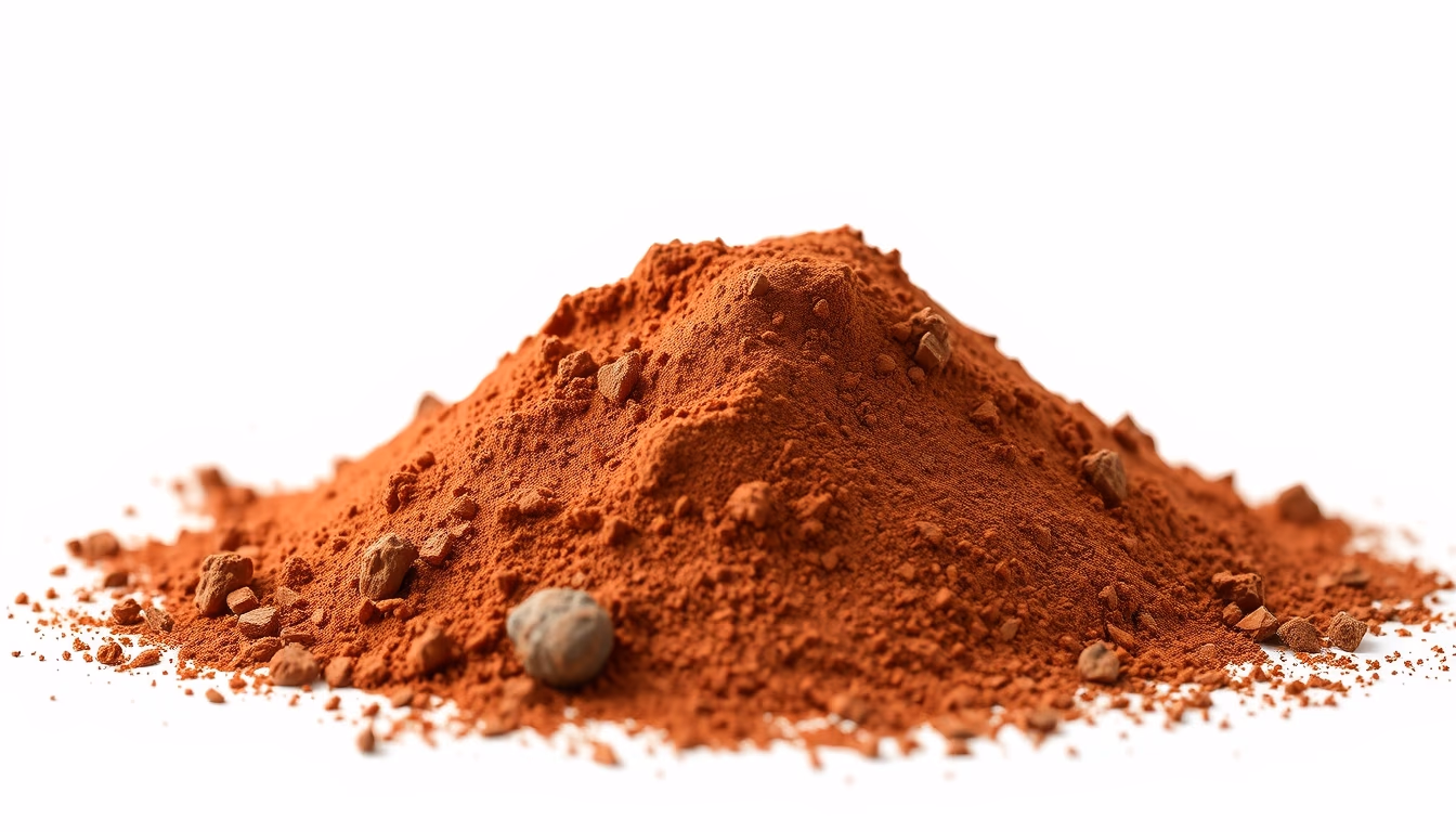 mars surface red dust in editorial style