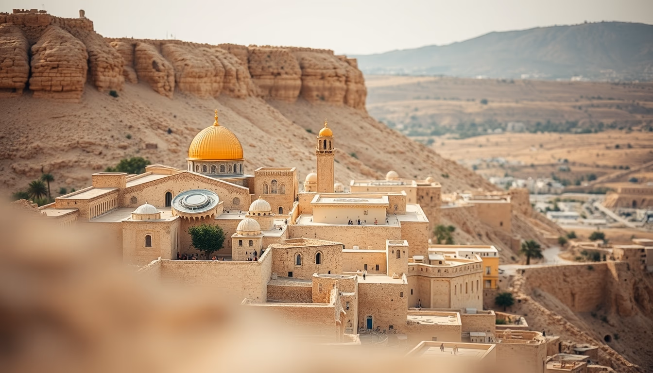 masada fortress israel in editorial style