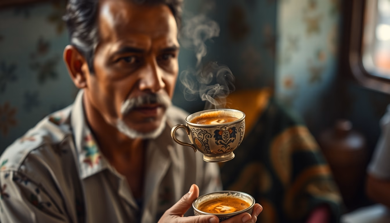 masala chai indian in editorial style