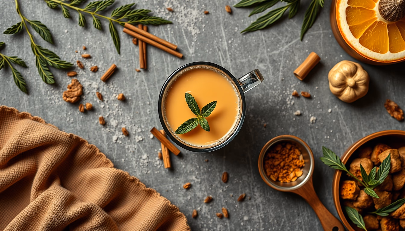 masala chai indian in editorial style