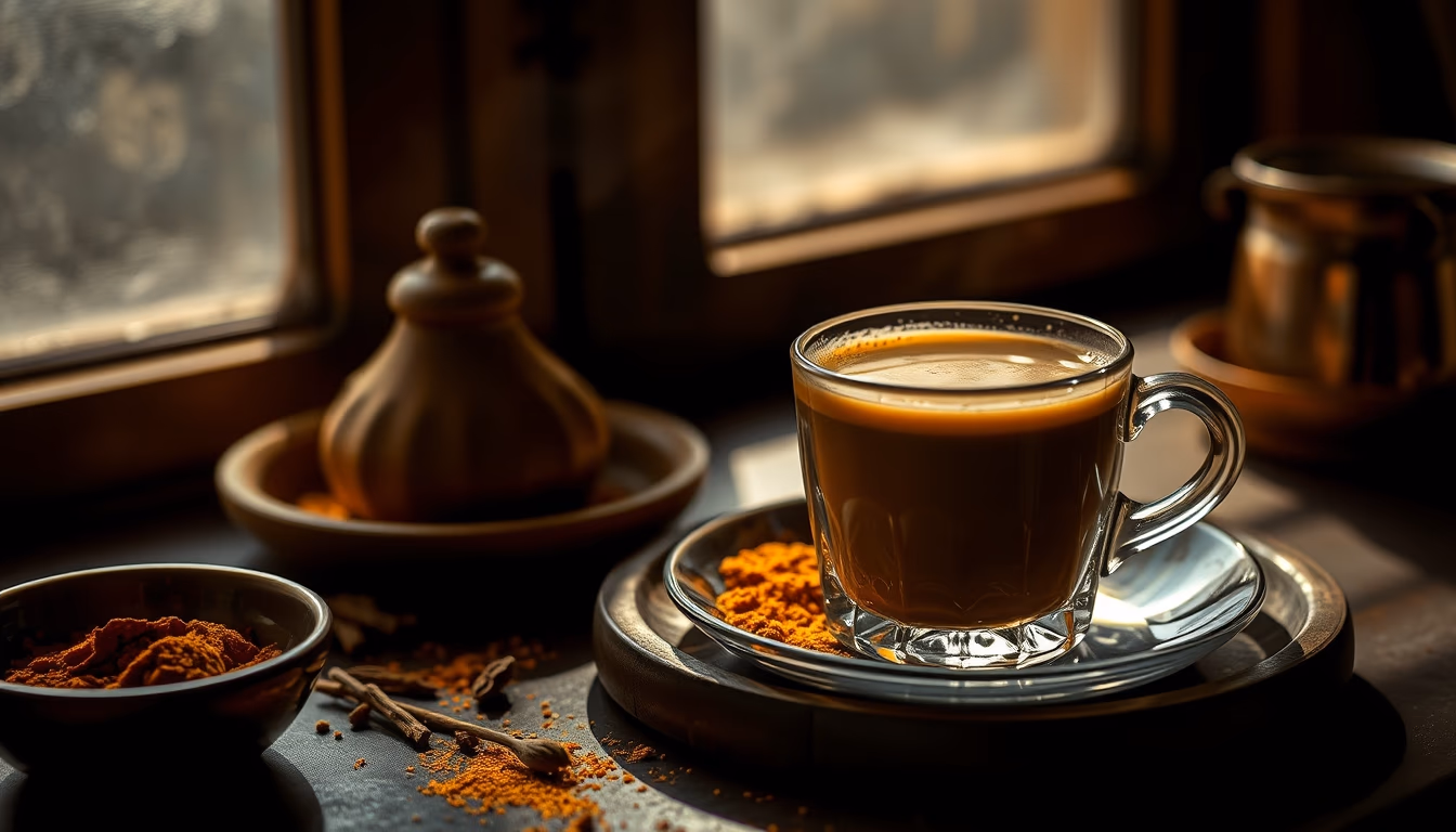 masala chai indian in editorial style