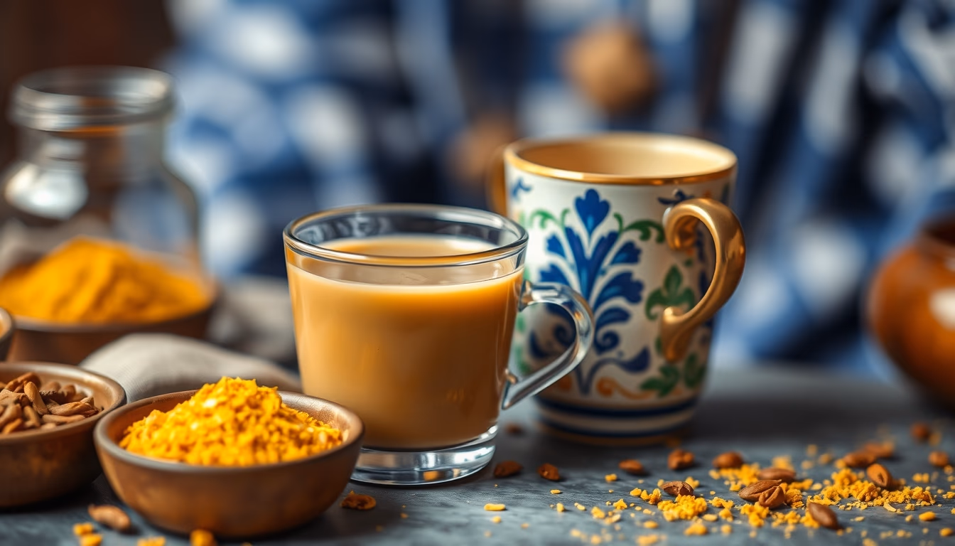 masala chai indian in editorial style