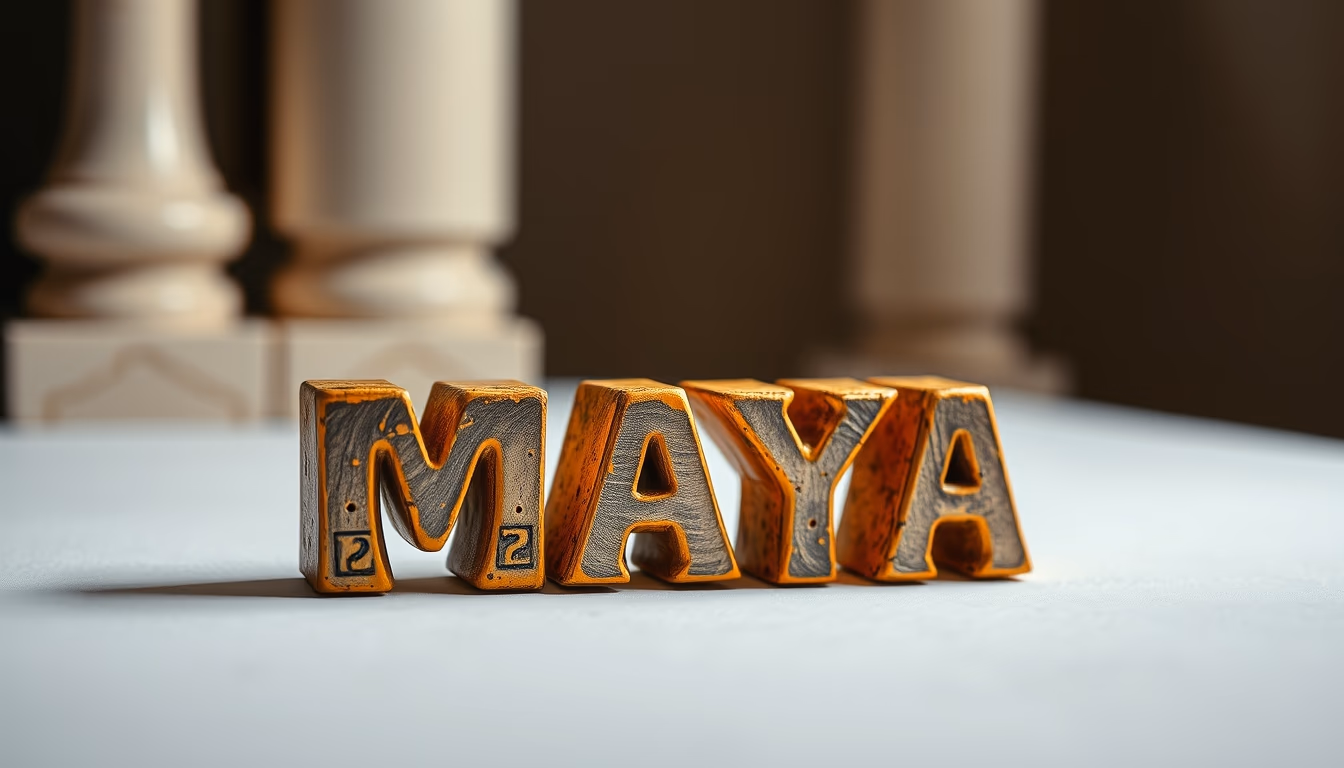 maya glyphs codex in editorial style