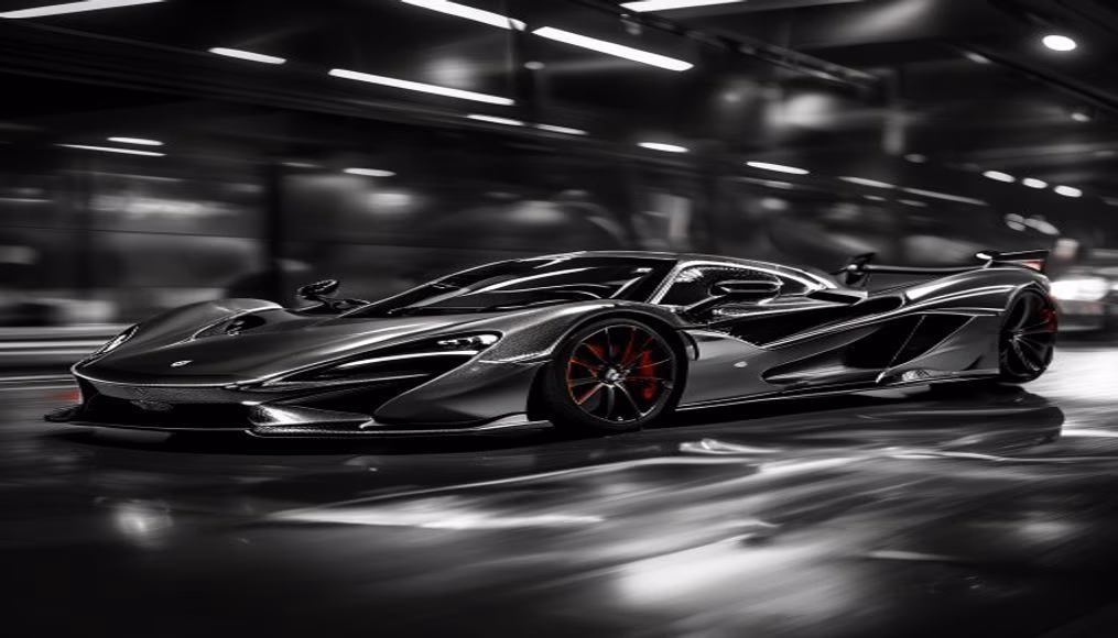 Mclaren 750s spider em fotografia editorial de luxo