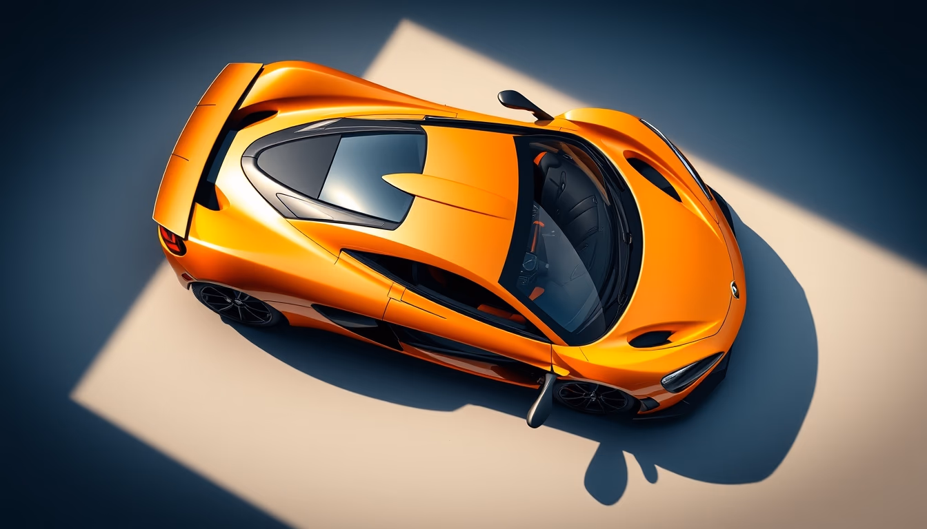 mclaren p1 hybrid in editorial style