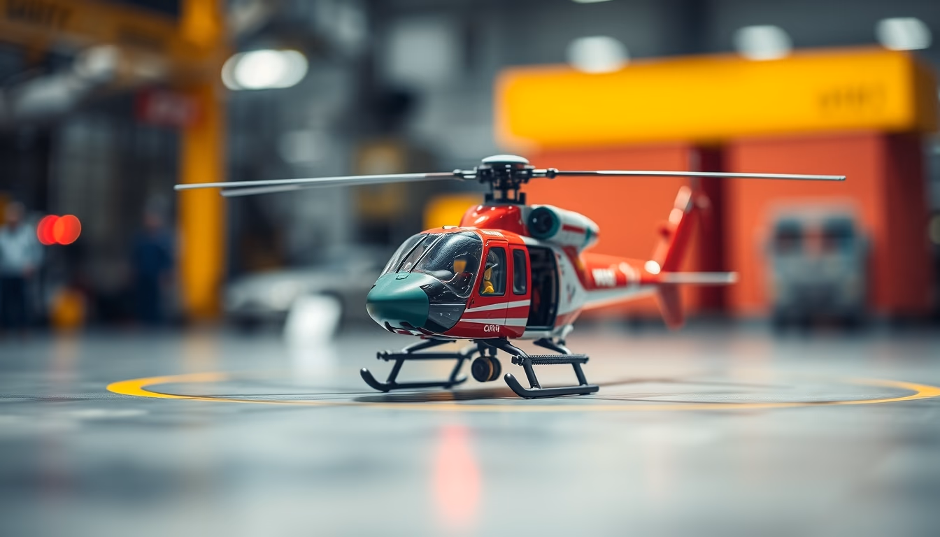 medical evacuation helicopter in editorial style