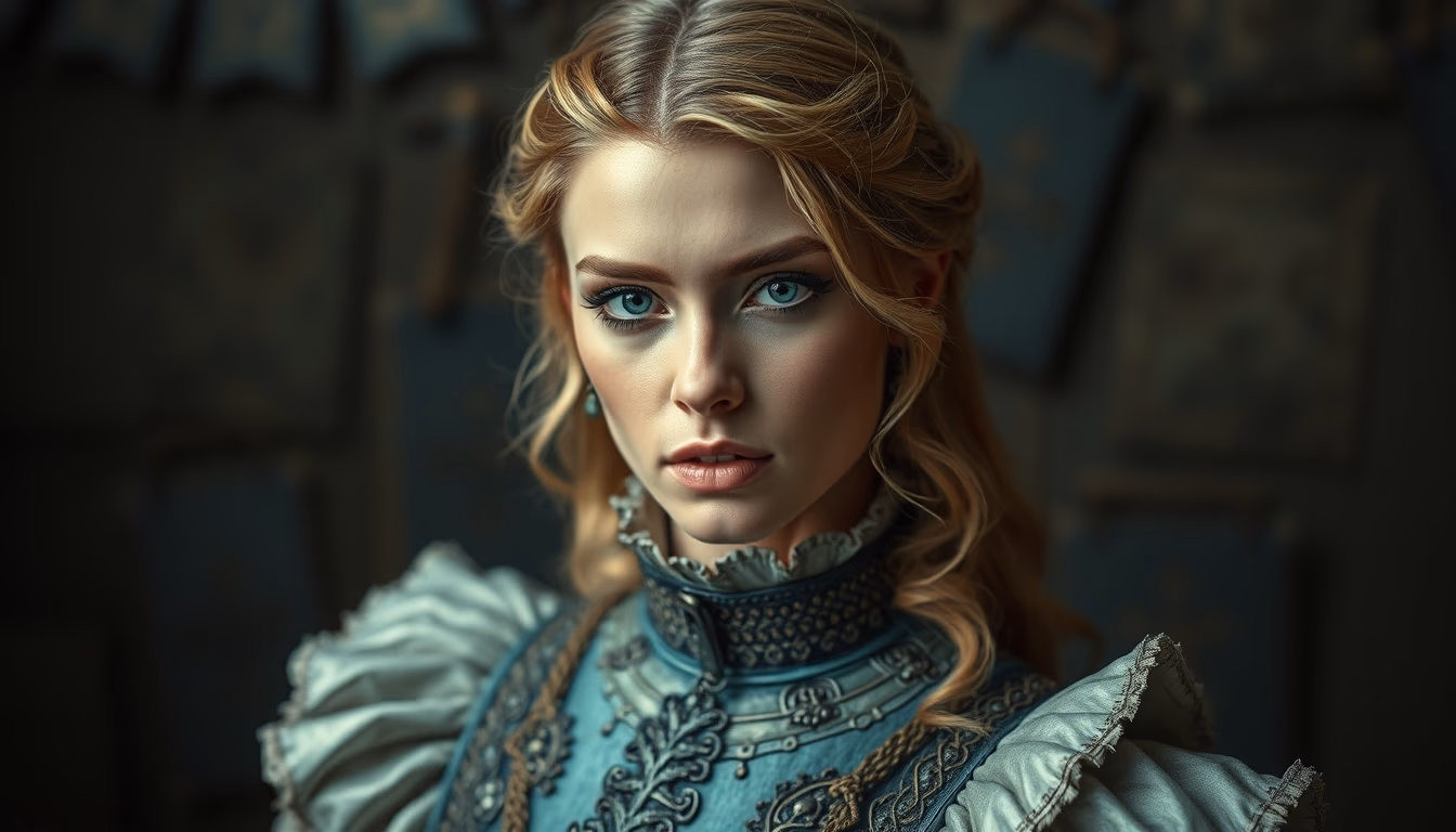 medieval shield colors in editorial style