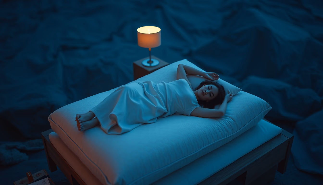 memory foam pillow in editorial style