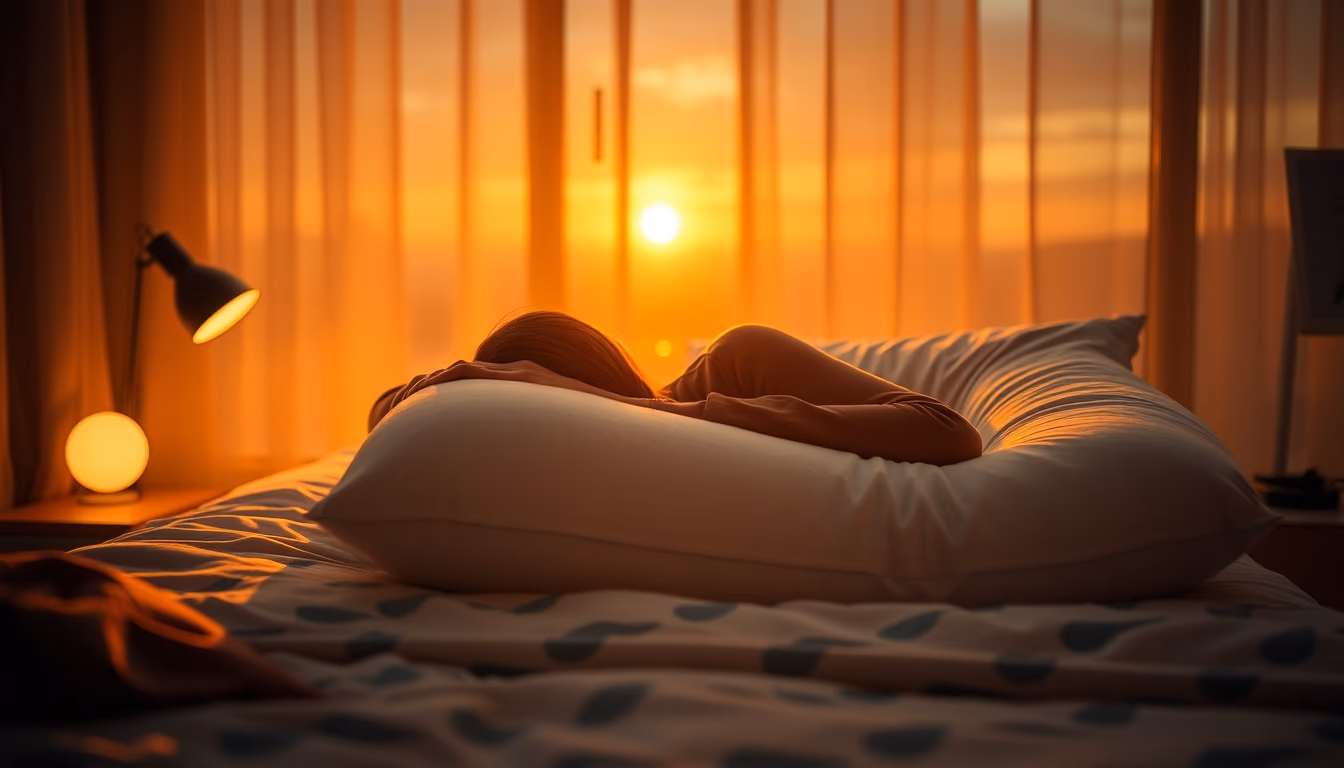 memory foam pillow in editorial style