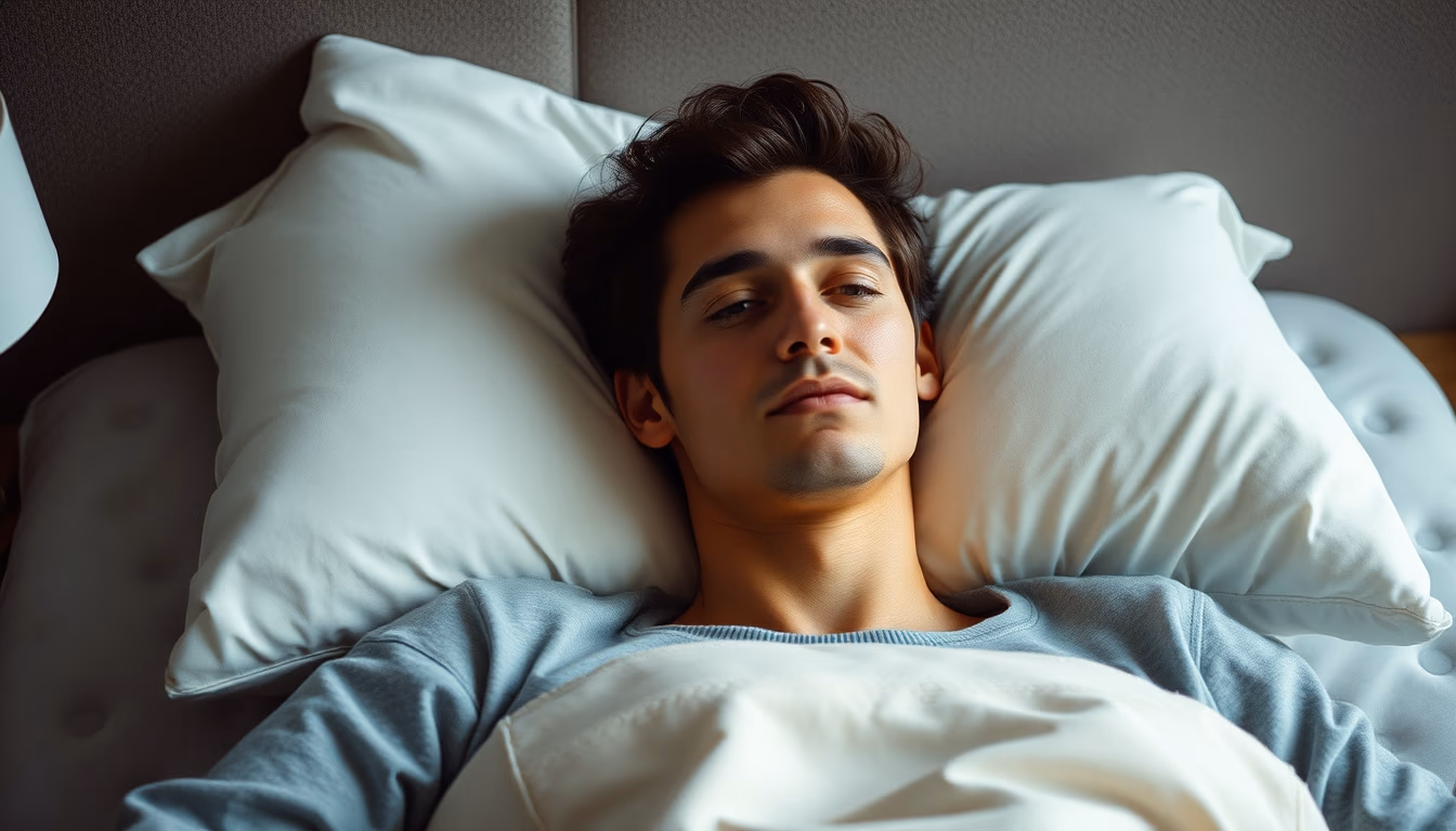 memory foam pillow in editorial style