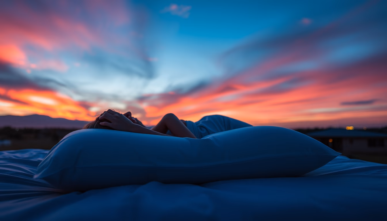 memory foam pillow in editorial style