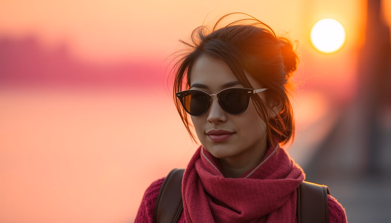 mesh gradient pink in editorial style