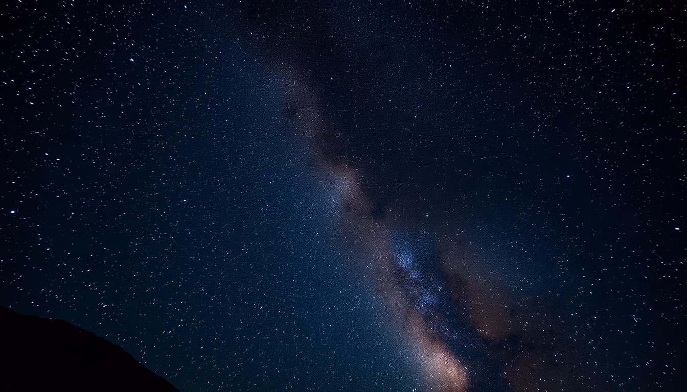 Milky way stars em estilo editorial