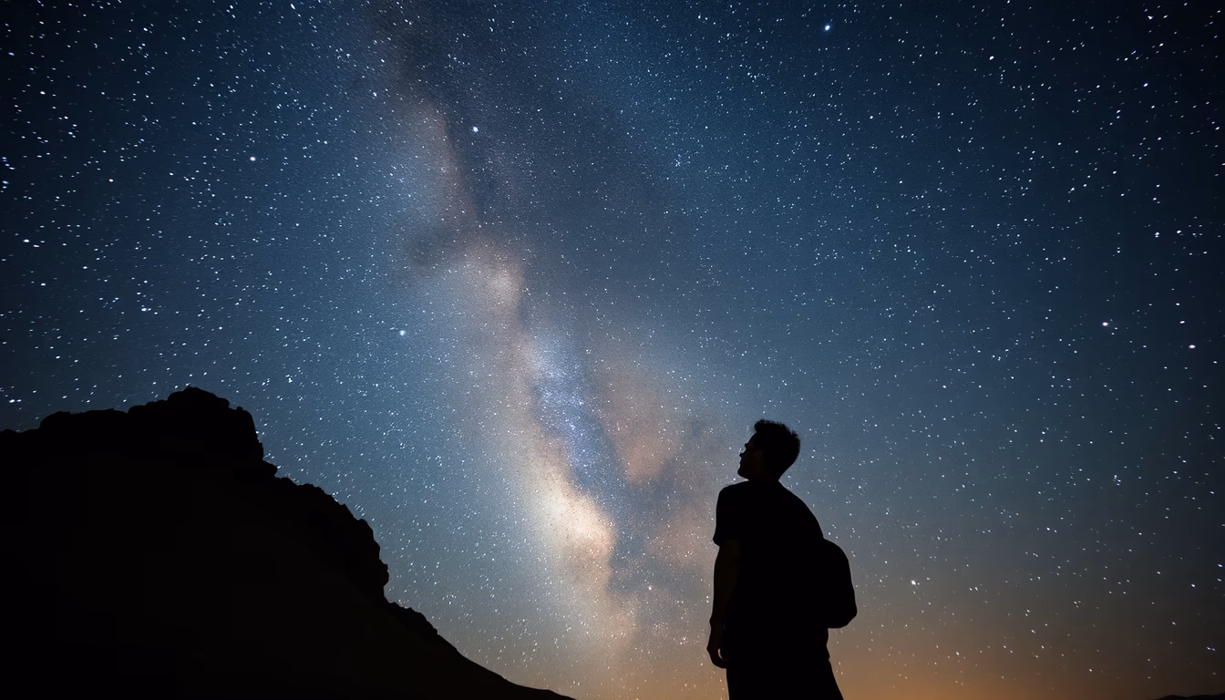 Milky way stars em estilo editorial