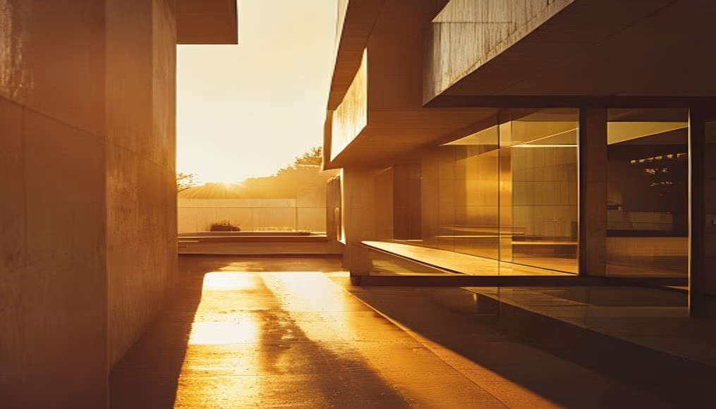 modernist le corbusier in editorial style