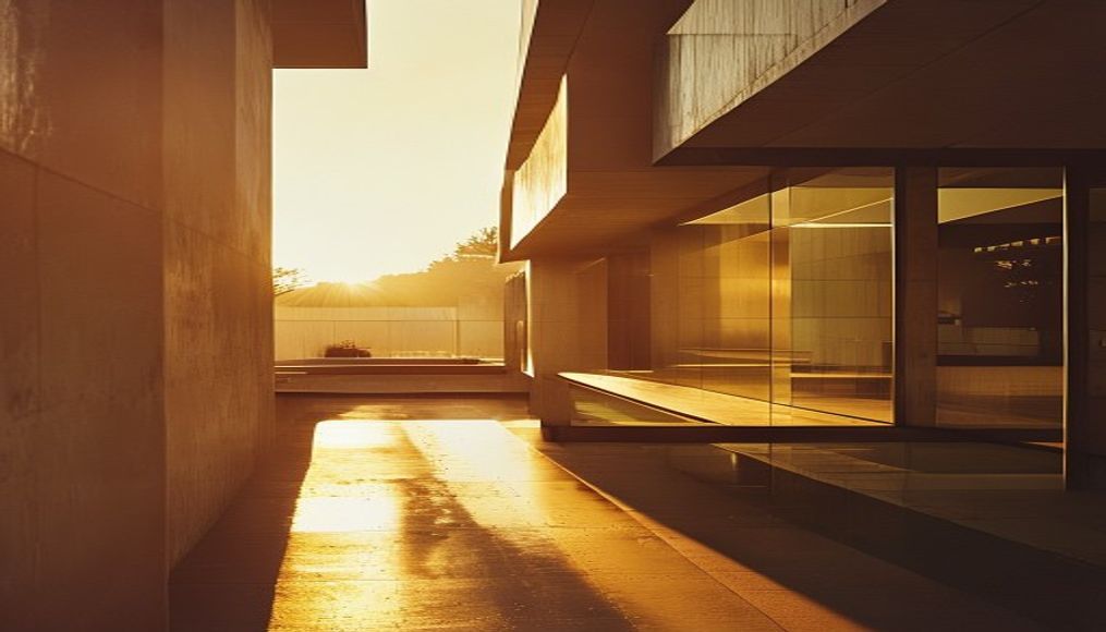 modernist le corbusier in editorial style