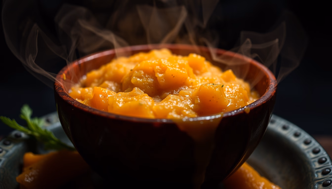 mofongo puerto rican in editorial style