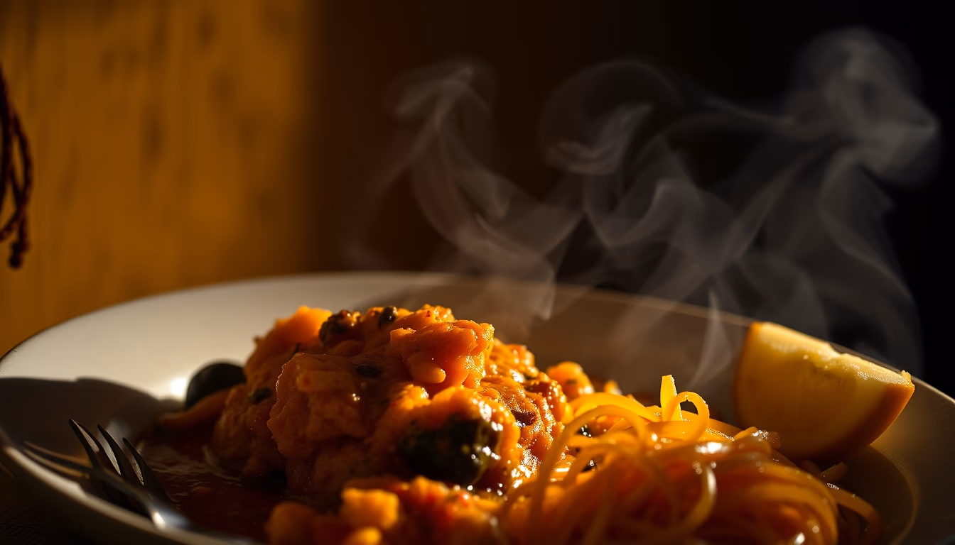 mofongo puerto rican in editorial style