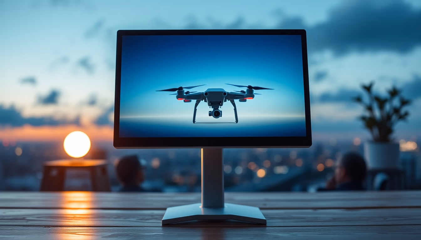 monitor stand wooden in editorial style