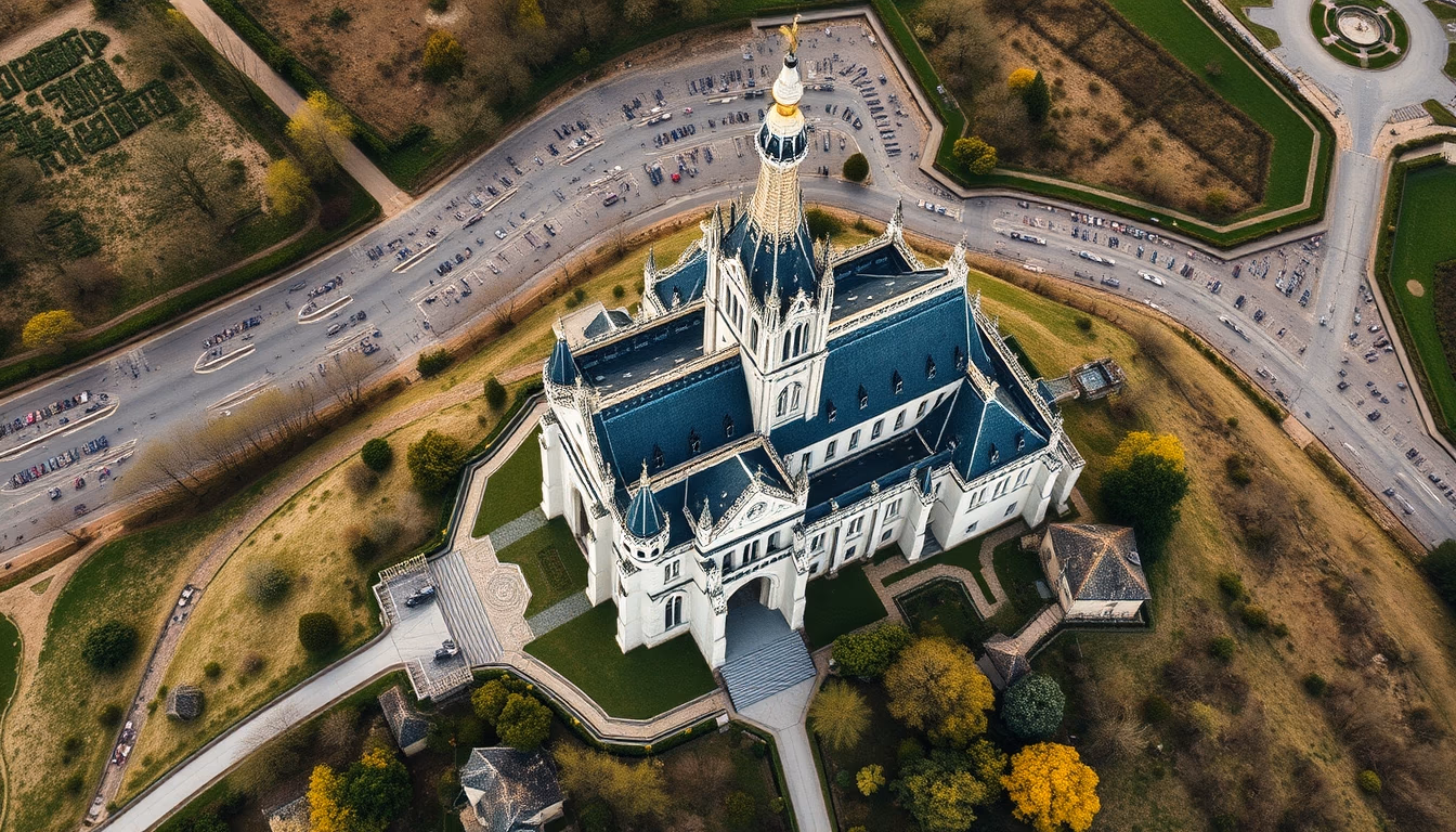mont saint michel france in editorial style
