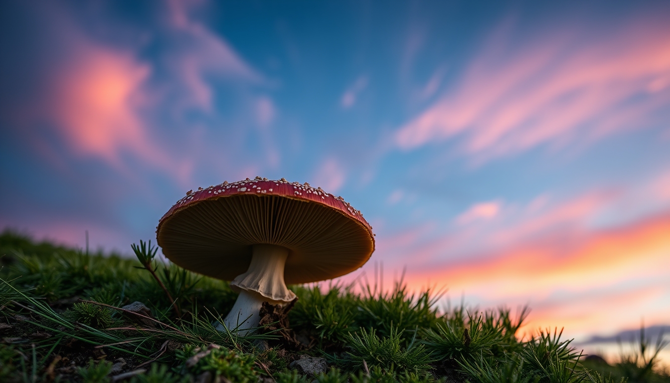 Morel mushroom rare em estilo editorial