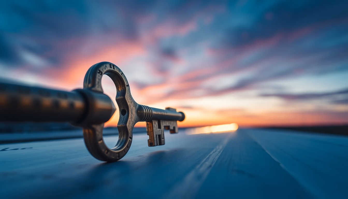 morse code key brass in editorial style