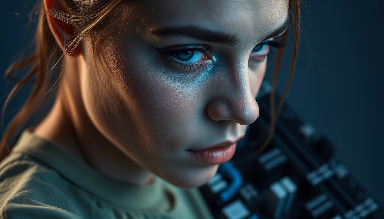 motherboard atx detail in editorial style