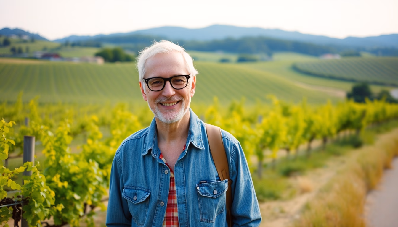 napa valley california in editorial style