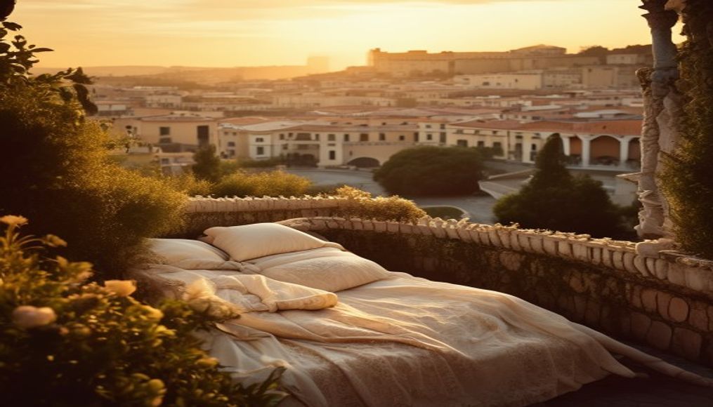 naples botanical italy in editorial style