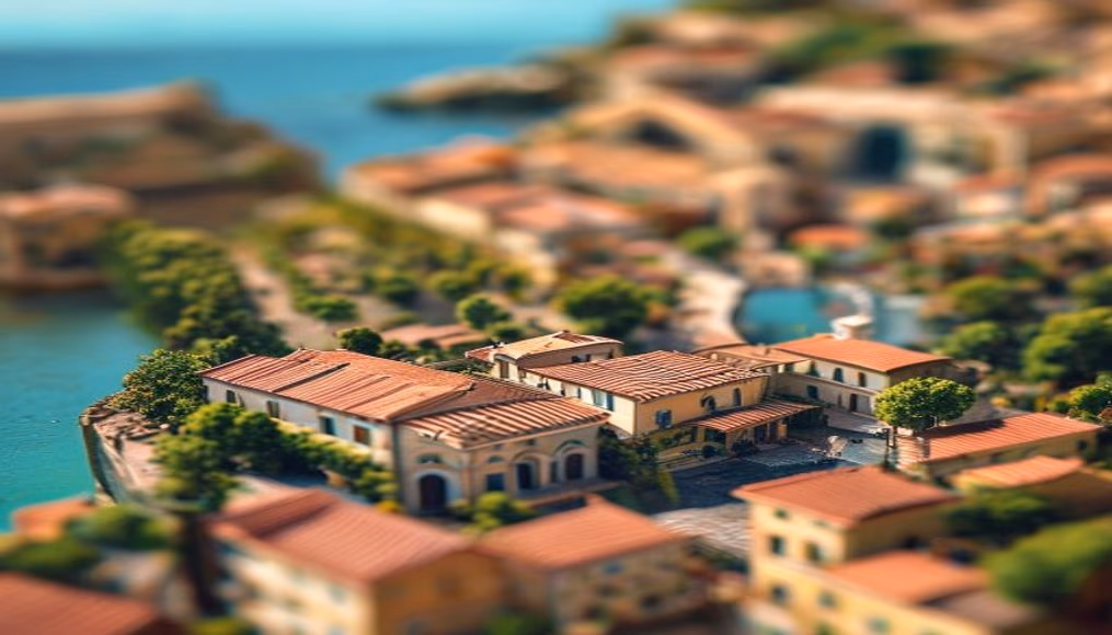 naples botanical italy in editorial style