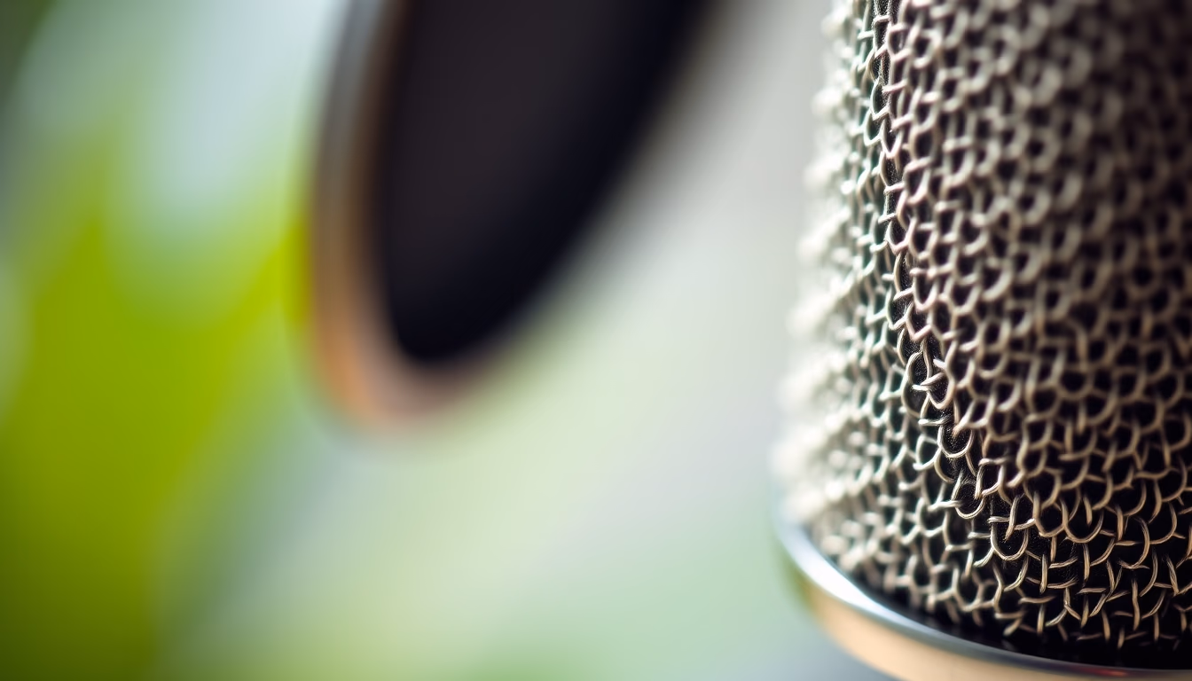 neumann u87 mic in editorial style