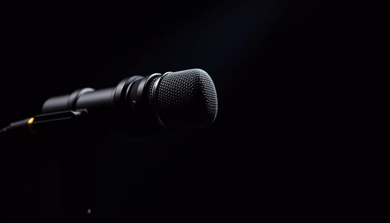 neumann u87 mic in editorial style