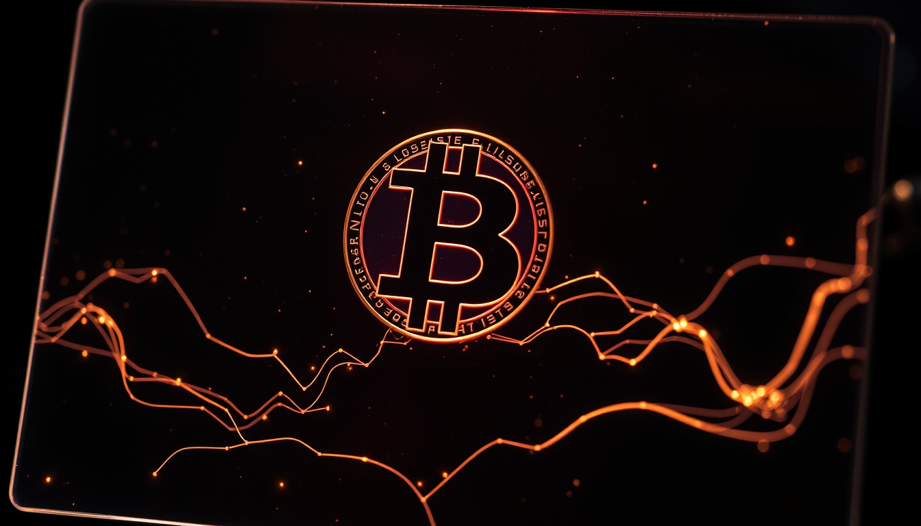 NFT art on transparent OLED screen in editorial style