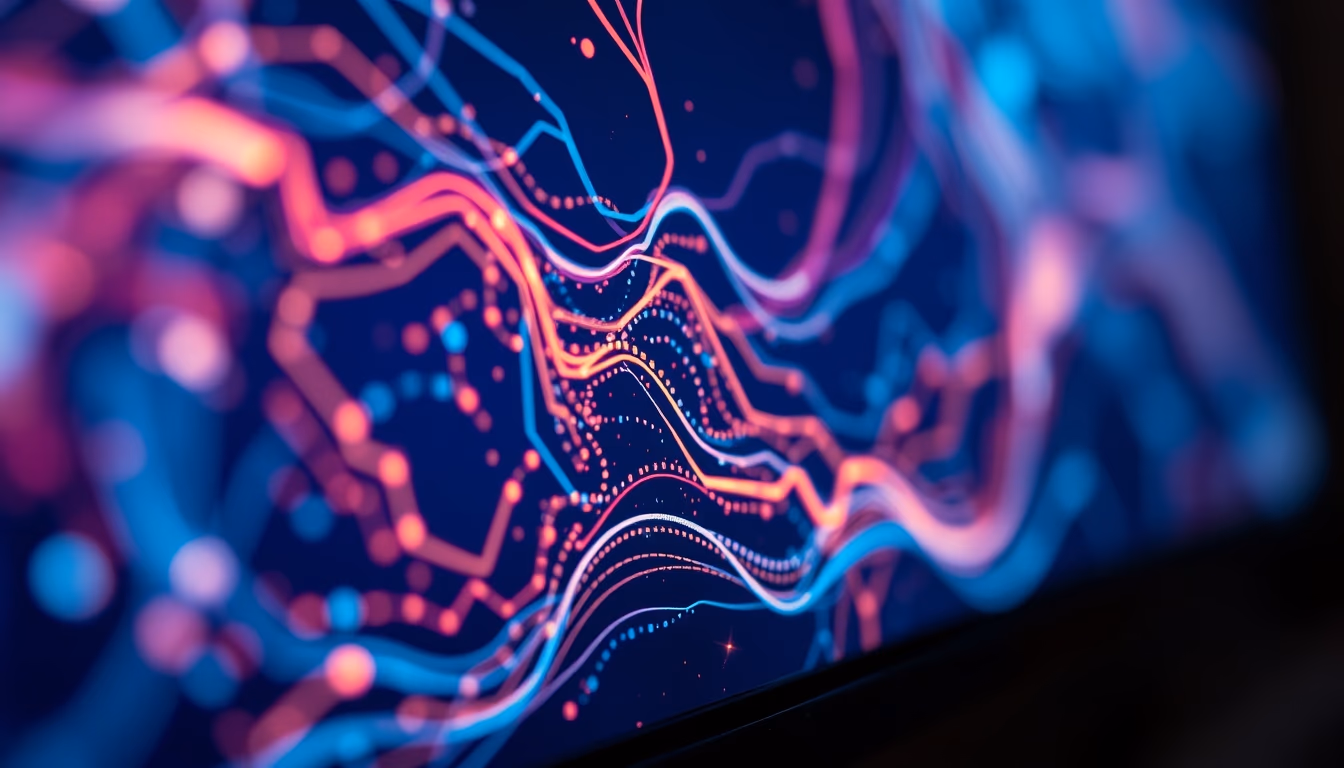 NFT art on transparent OLED screen em estilo editorial