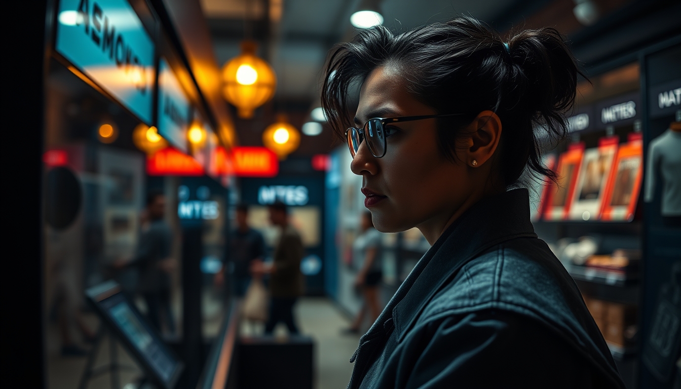 NFT marketplace gallery digital art display in editorial style