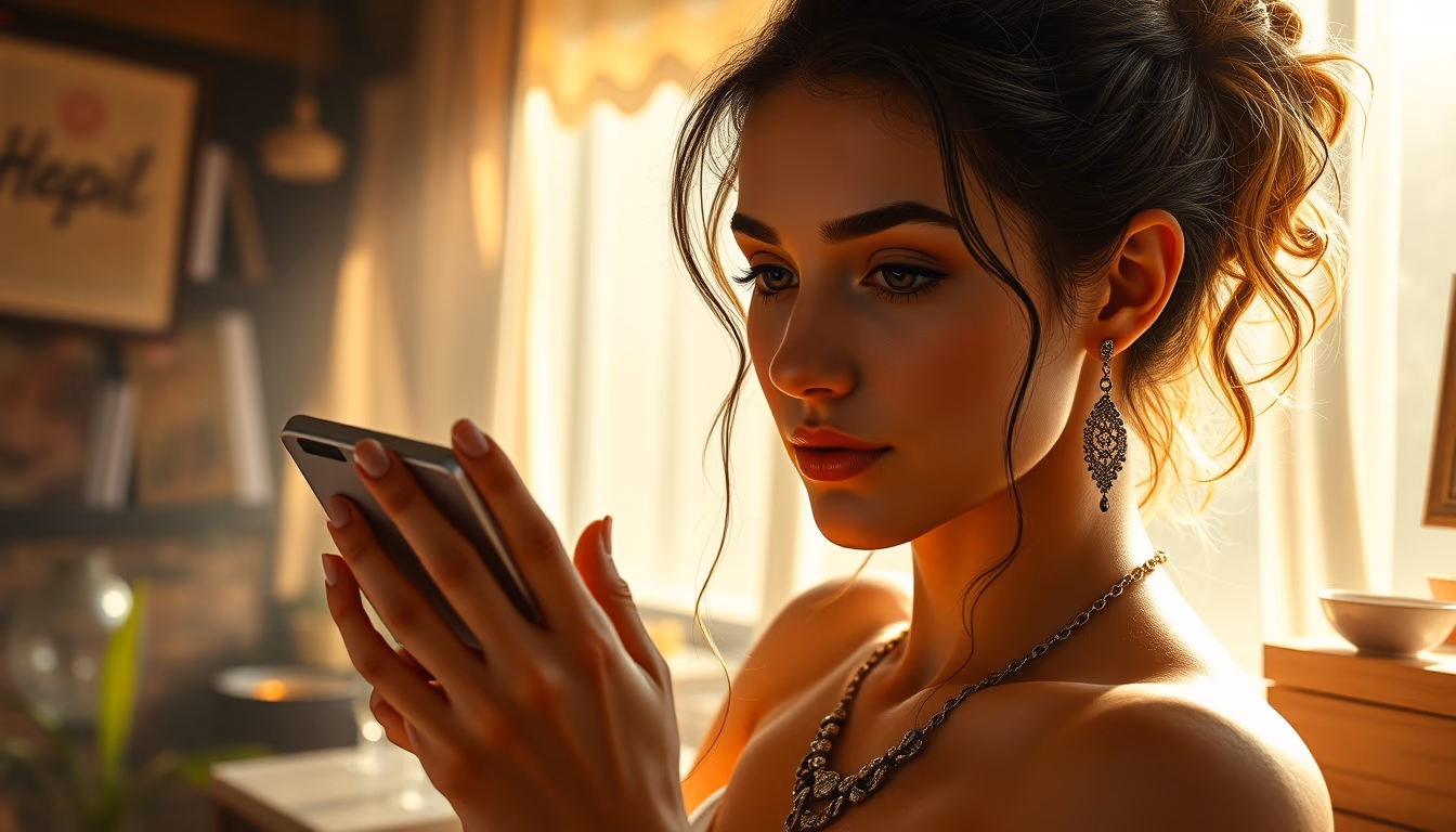 Marketplace de NFT galeria de arte digital em tablet em estilo editorial