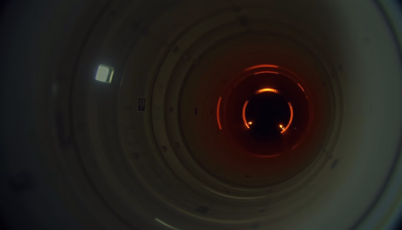 nuclear reactor core glow in editorial style