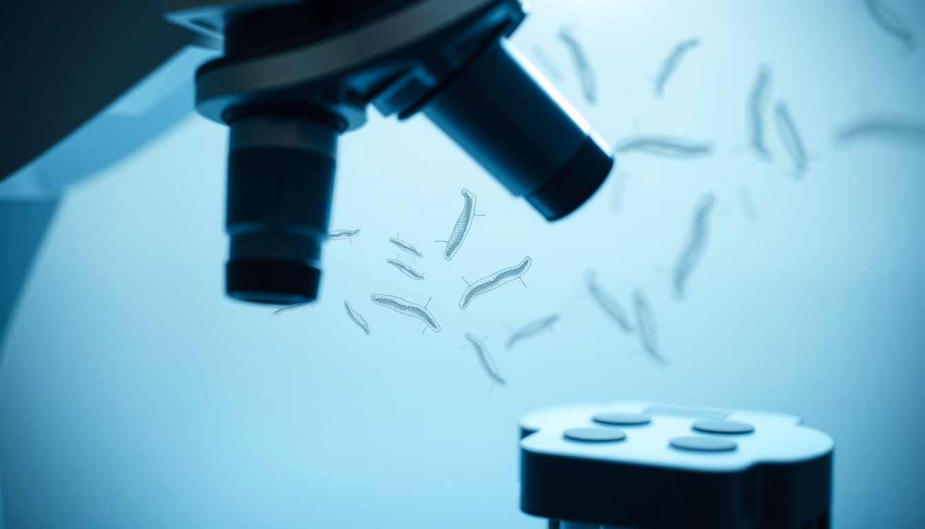 nucleus chromosomes microscope in editorial style