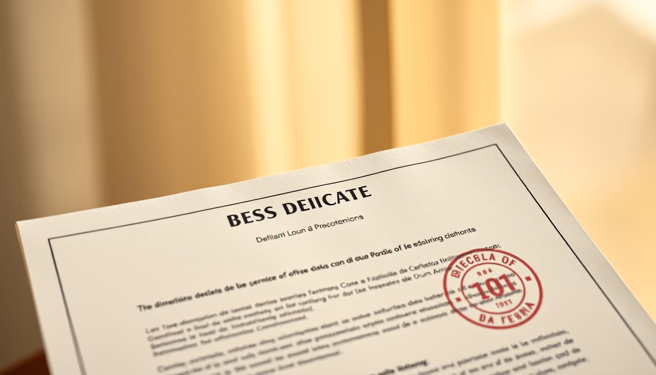 Official decree document with Brazilian government letterhead and stamp em estilo editorial