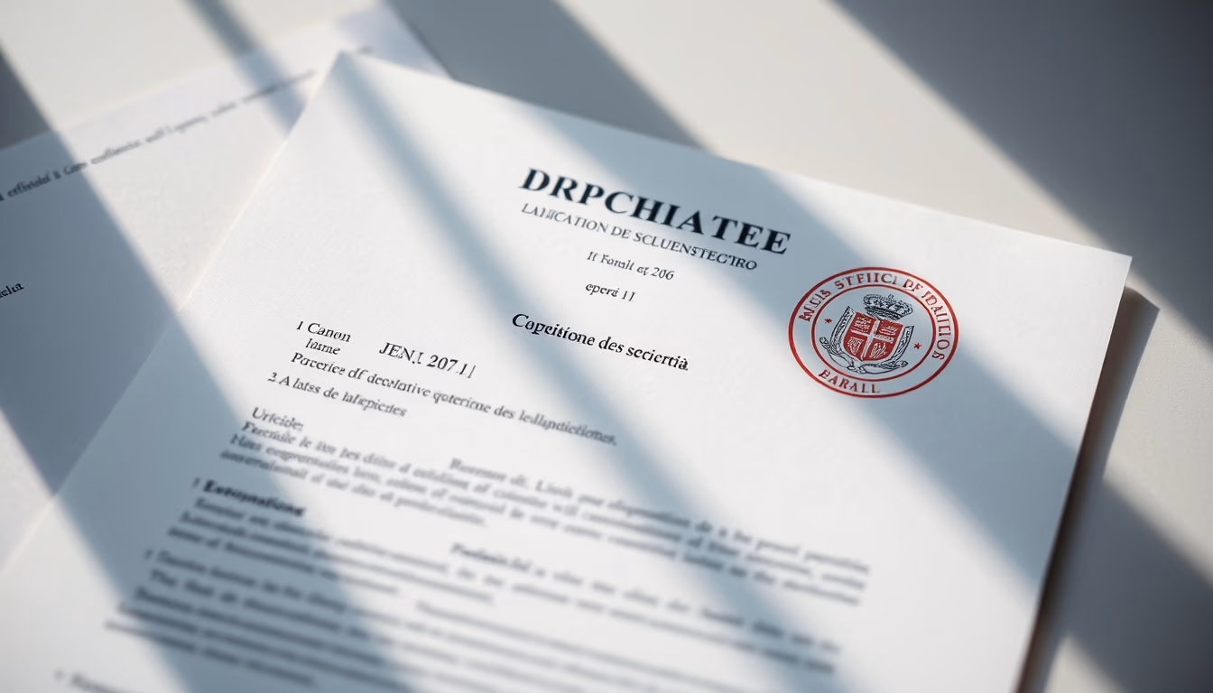 Official decree document with Brazilian government letterhead and stamp em estilo editorial