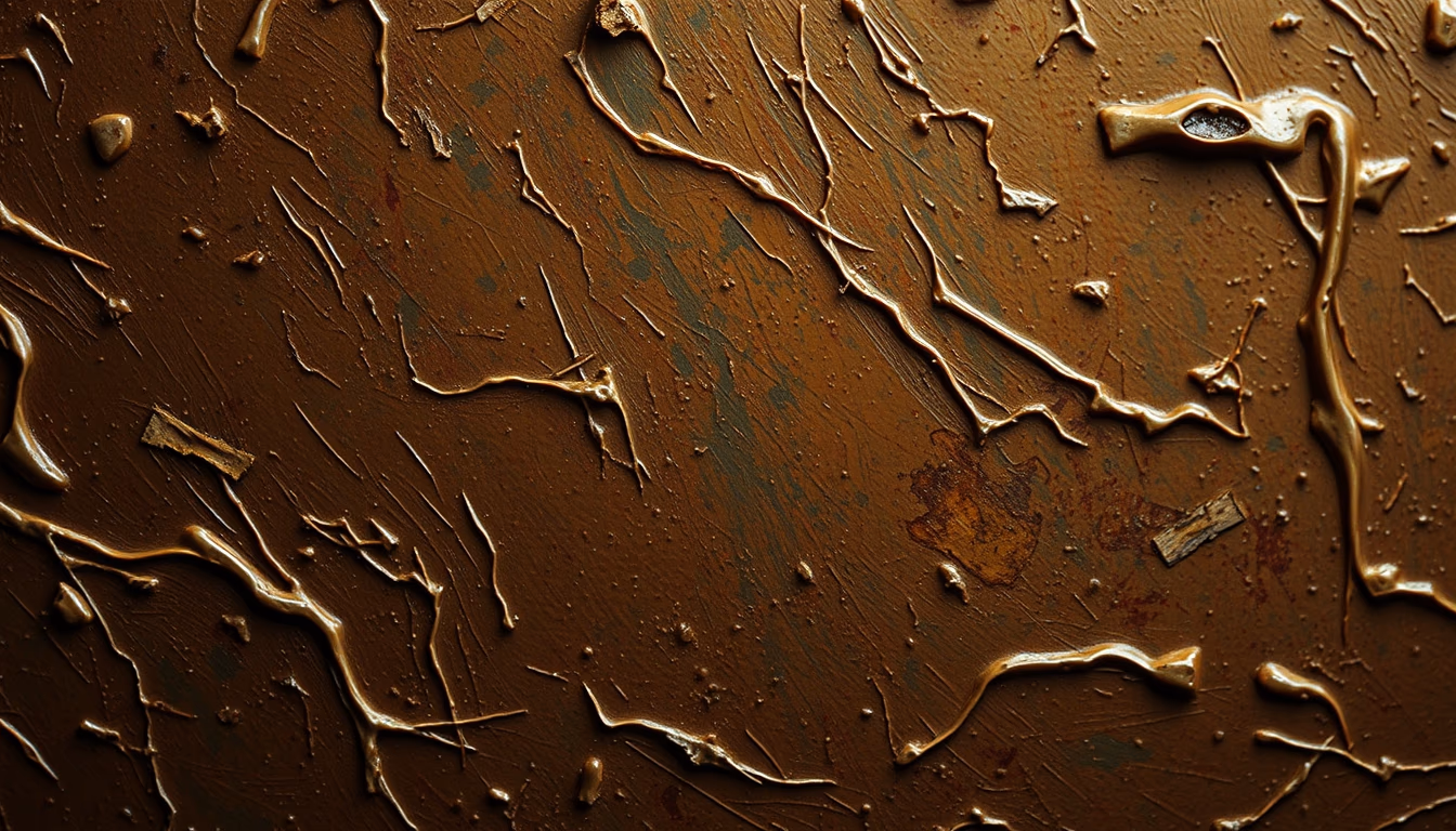 oil paint texture in editorial style