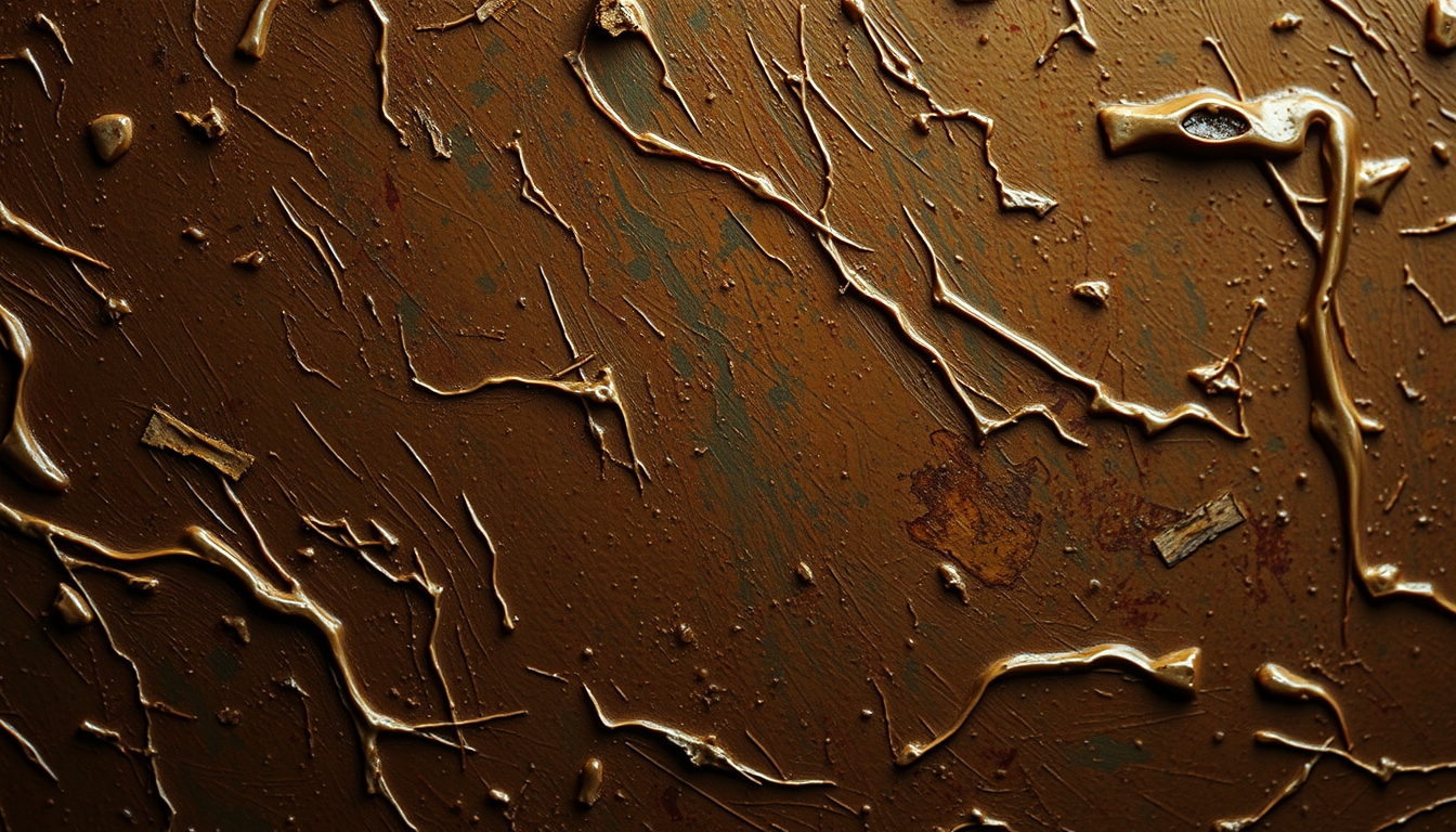 oil paint texture in editorial style