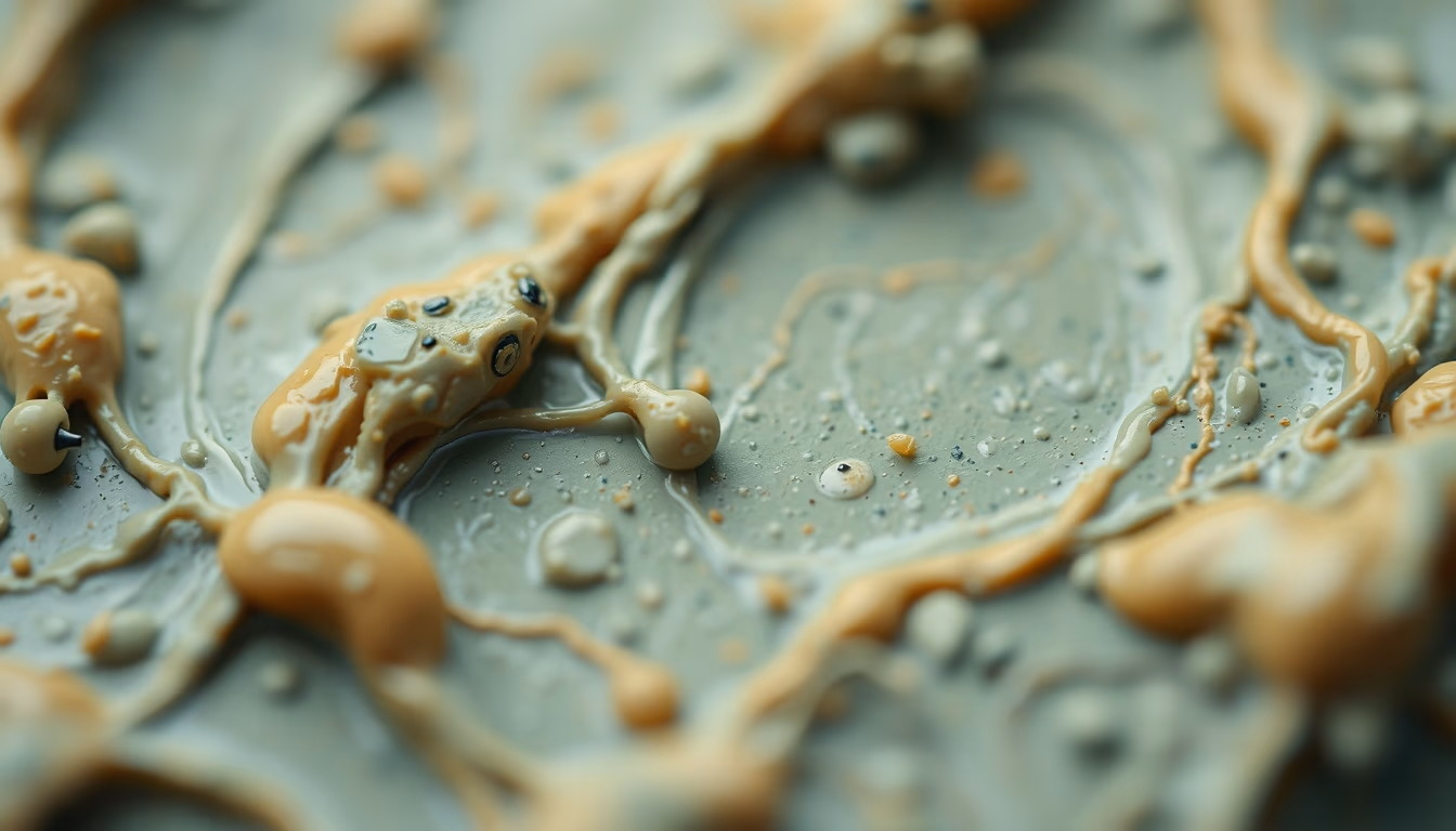 oil paint texture in editorial style